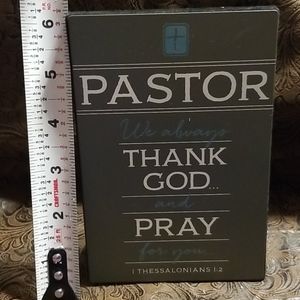6x4 Pastor appreciation plaque